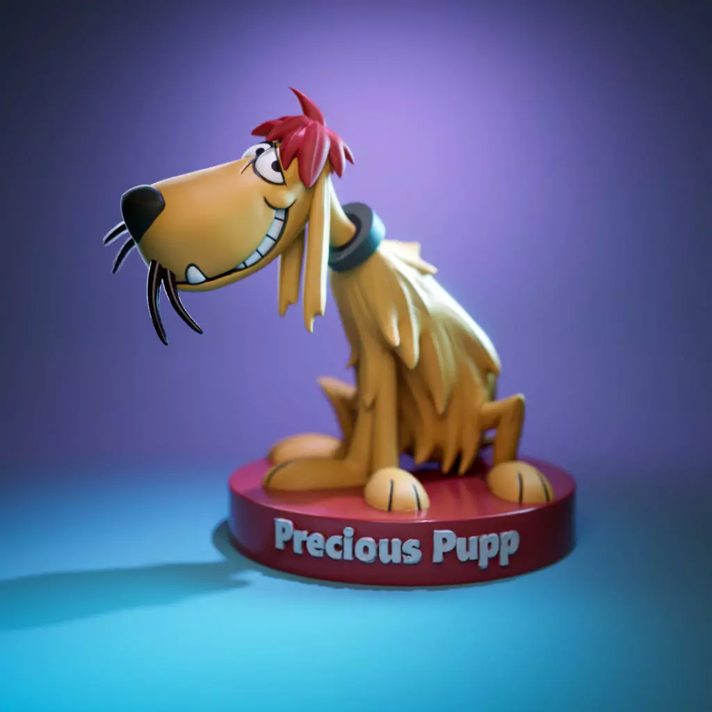 Precious Pupp -Solo 3D print model_0
