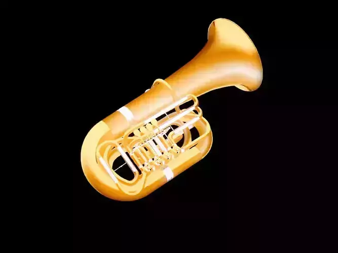 Tuba 3D Model