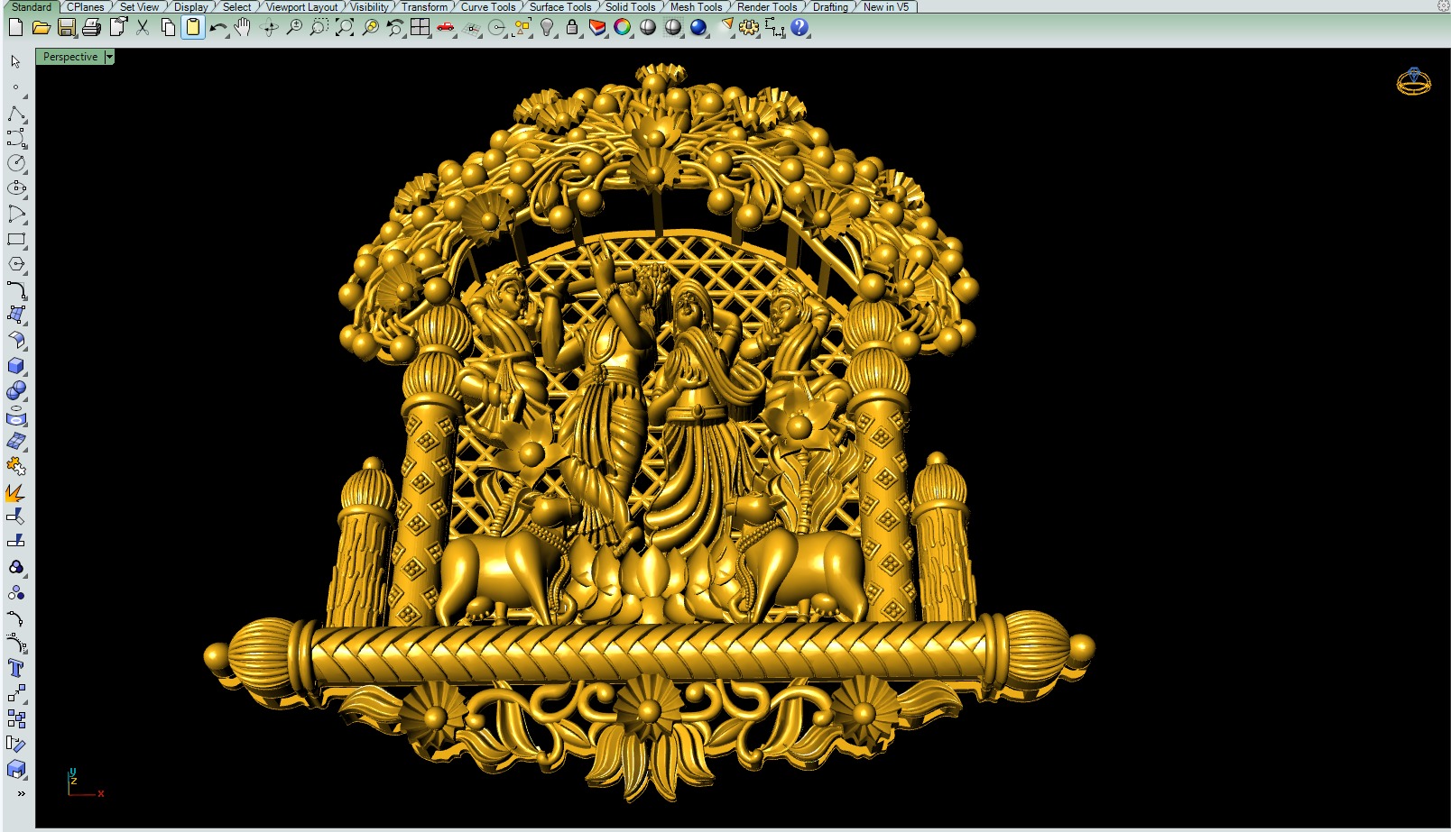 Radhakrishna 3dprint model file-2 3D print model_7