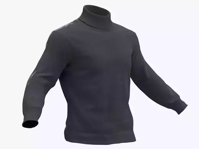 Pullover 149 - All MH Bodies - UE5 Skeletons - Rigged Low-poly 3D model