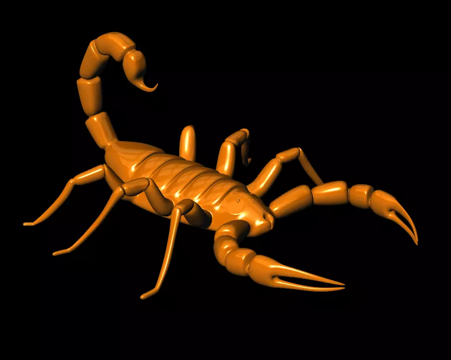 Scorpion 3D 3D print model_0