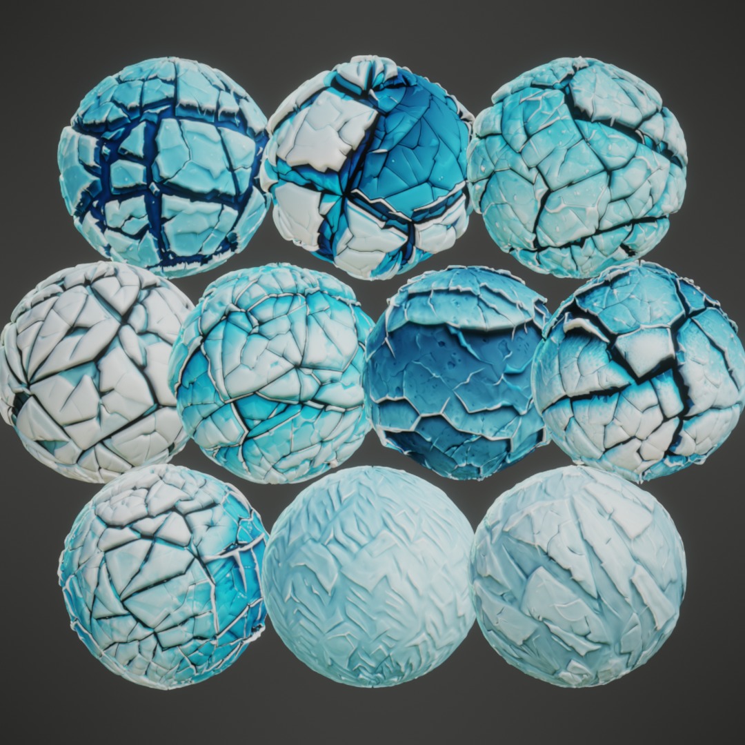 Stylized PBR Textures Mega Bundle Texture_32