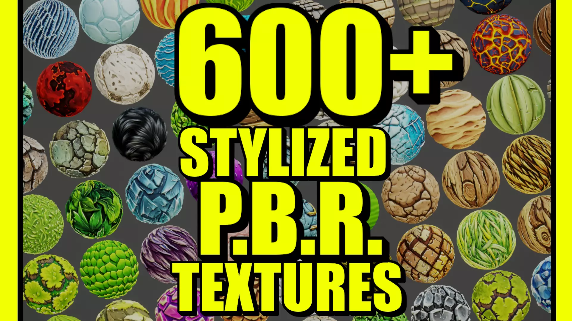 Stylized PBR Textures Mega Bundle Texture_0