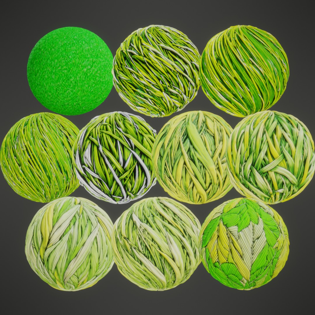 Stylized PBR Textures Mega Bundle Texture_24