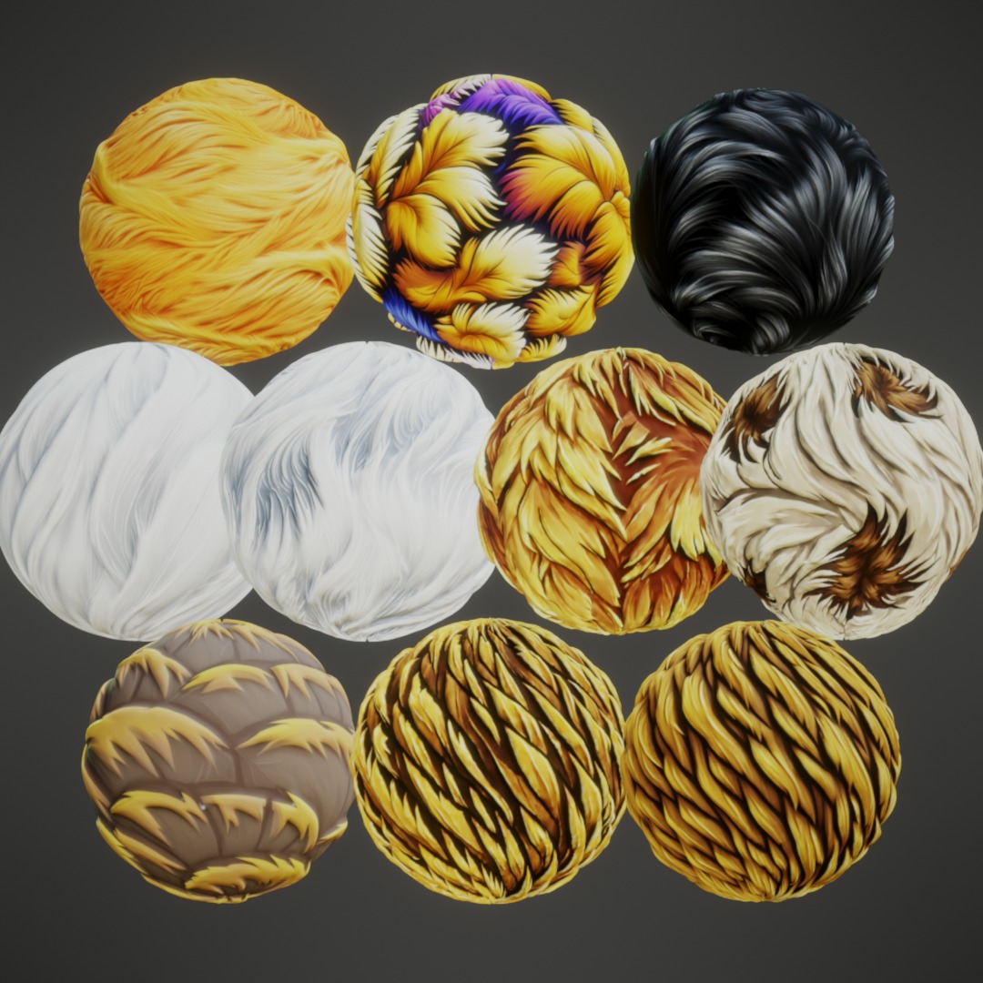 Stylized PBR Textures Mega Bundle Texture_18