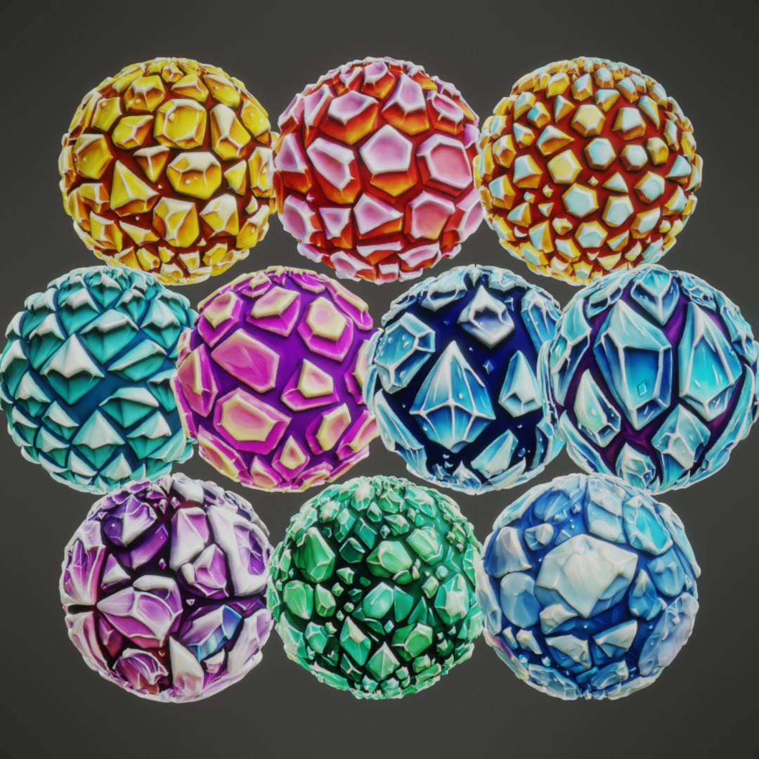 Stylized PBR Textures Mega Bundle Texture_20