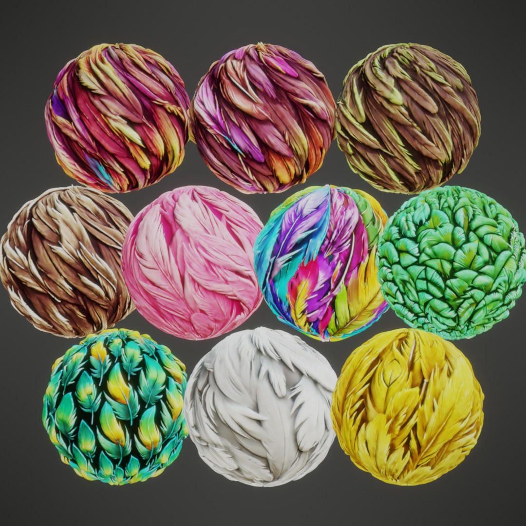 Stylized PBR Textures Mega Bundle Texture_16