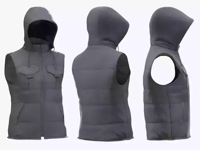 Vest 145 - All MH Bodies - UE5 Skeletons - Rigged