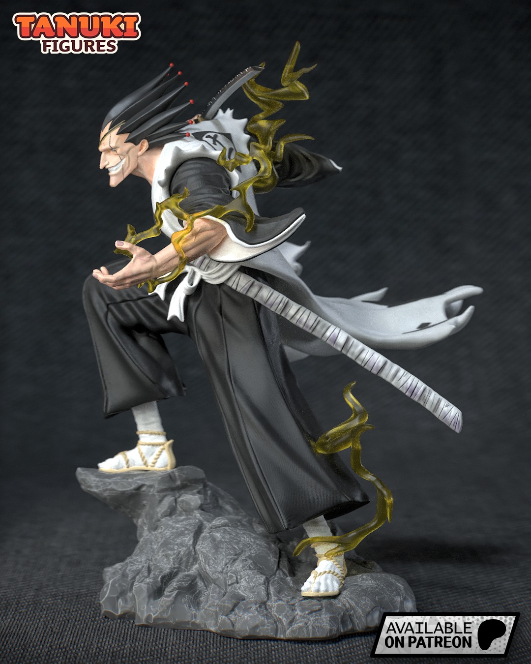 Zaraki Kenpachi - Bleach - Fullsize 3D print model_2