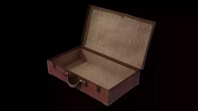 Vintage Suitcase - PBR