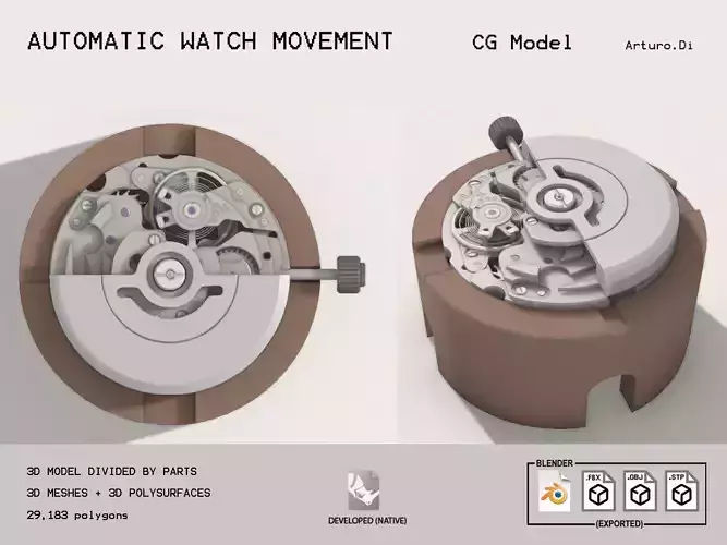 Automatic Watch Movement