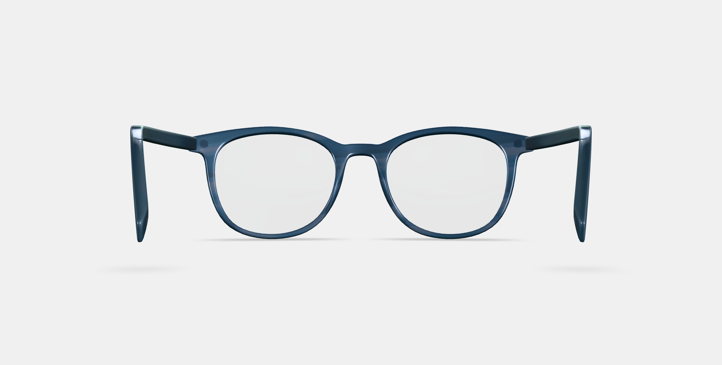 Durand Eyeglasses in Striped Pacific 3D model_15