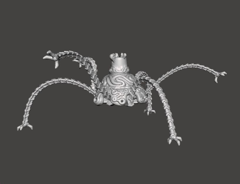 BOTW GUARDIAN MINIATURE MODEL FOR FANTASY GAMES RPG AND DND 3D print model_5