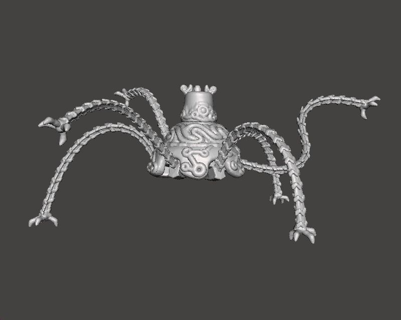 BOTW GUARDIAN MINIATURE MODEL FOR FANTASY GAMES RPG AND DND 3D print model_1