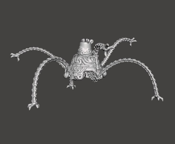 BOTW GUARDIAN MINIATURE MODEL FOR FANTASY GAMES RPG AND DND 3D print model_3