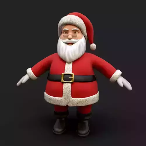 Cartoon Santa Claus