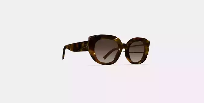 Maxine Sunglasses in Cognac Tortoise