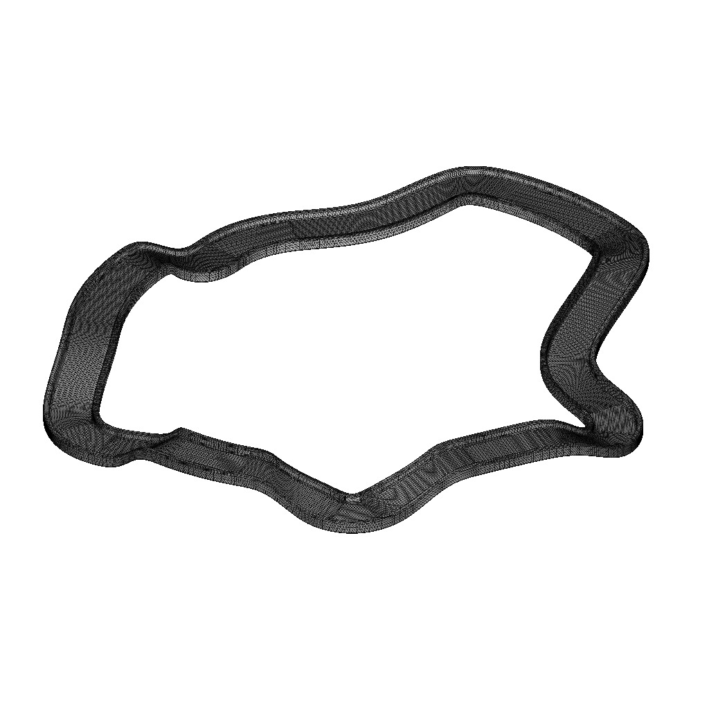 Sports Games Race Track 3D print model_3