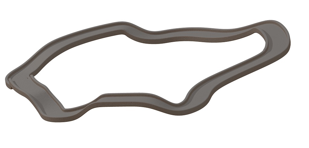 Sports Games Race Track 3D print model_2