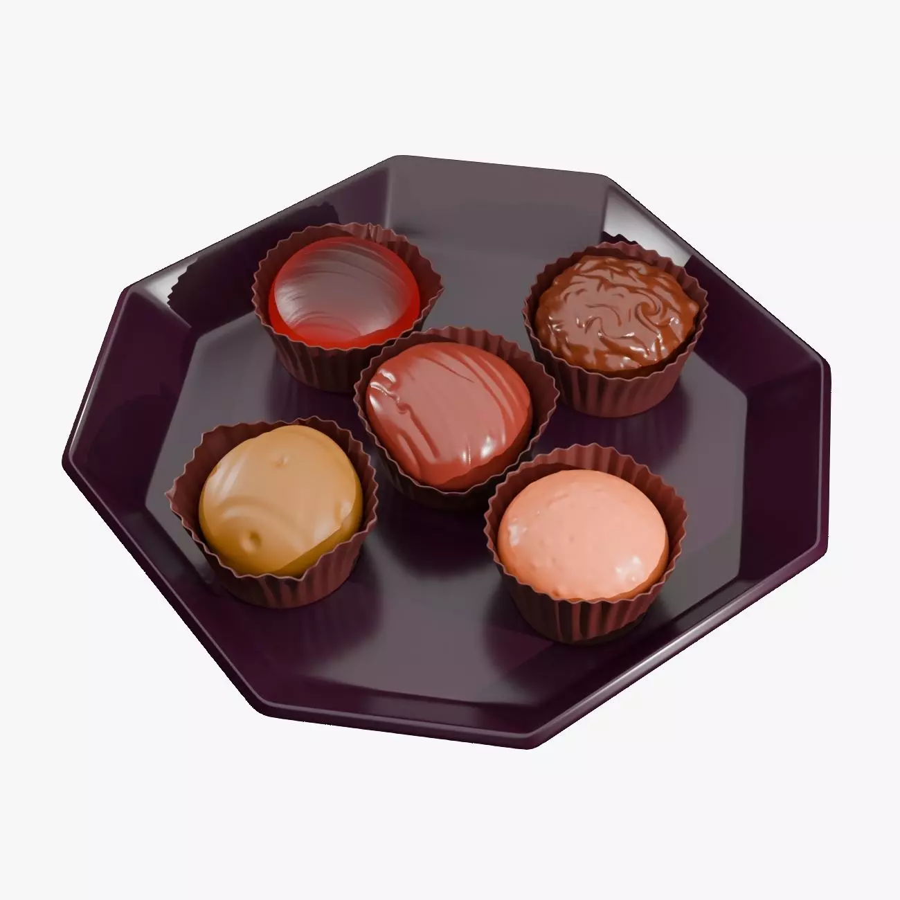 Cup Cake Dish 3D print model_0