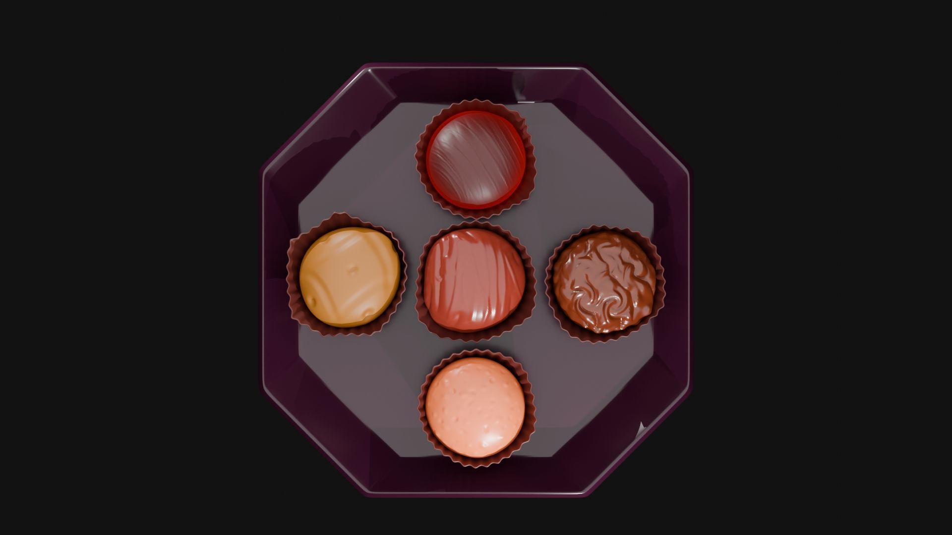 Cup Cake Dish 3D print model_5