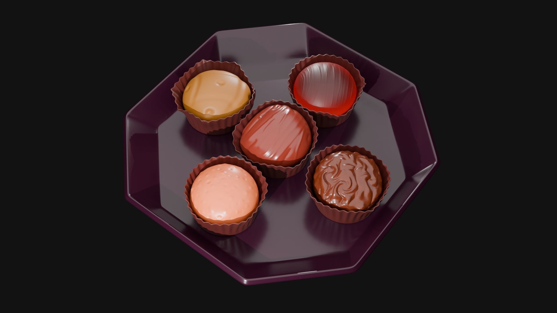 Cup Cake Dish 3D print model_3