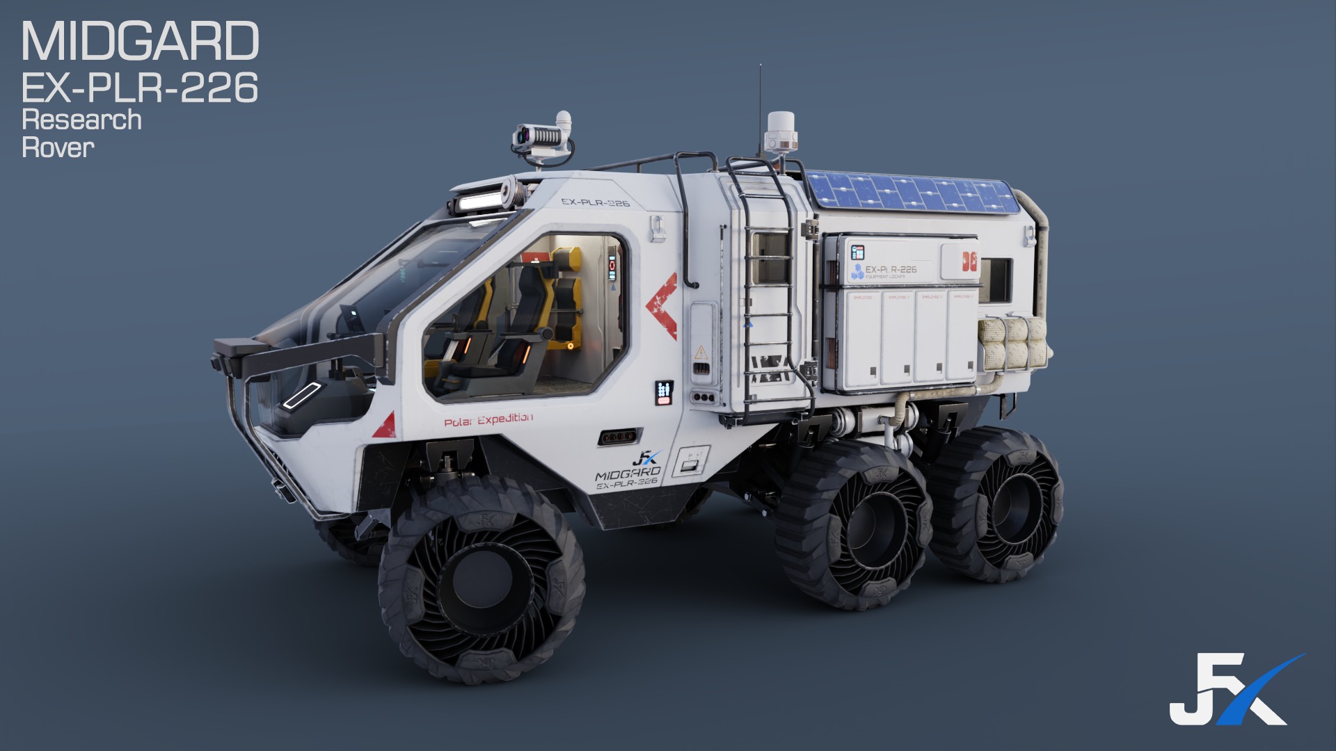 PBR-Unreal-Midgard Expedition Vehicle Rover Low-poly 3D model_15