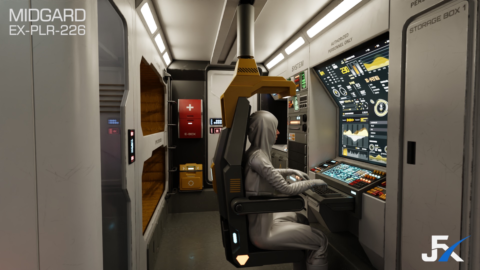 PBR-Unreal-Midgard Expedition Vehicle Rover Low-poly 3D model_13