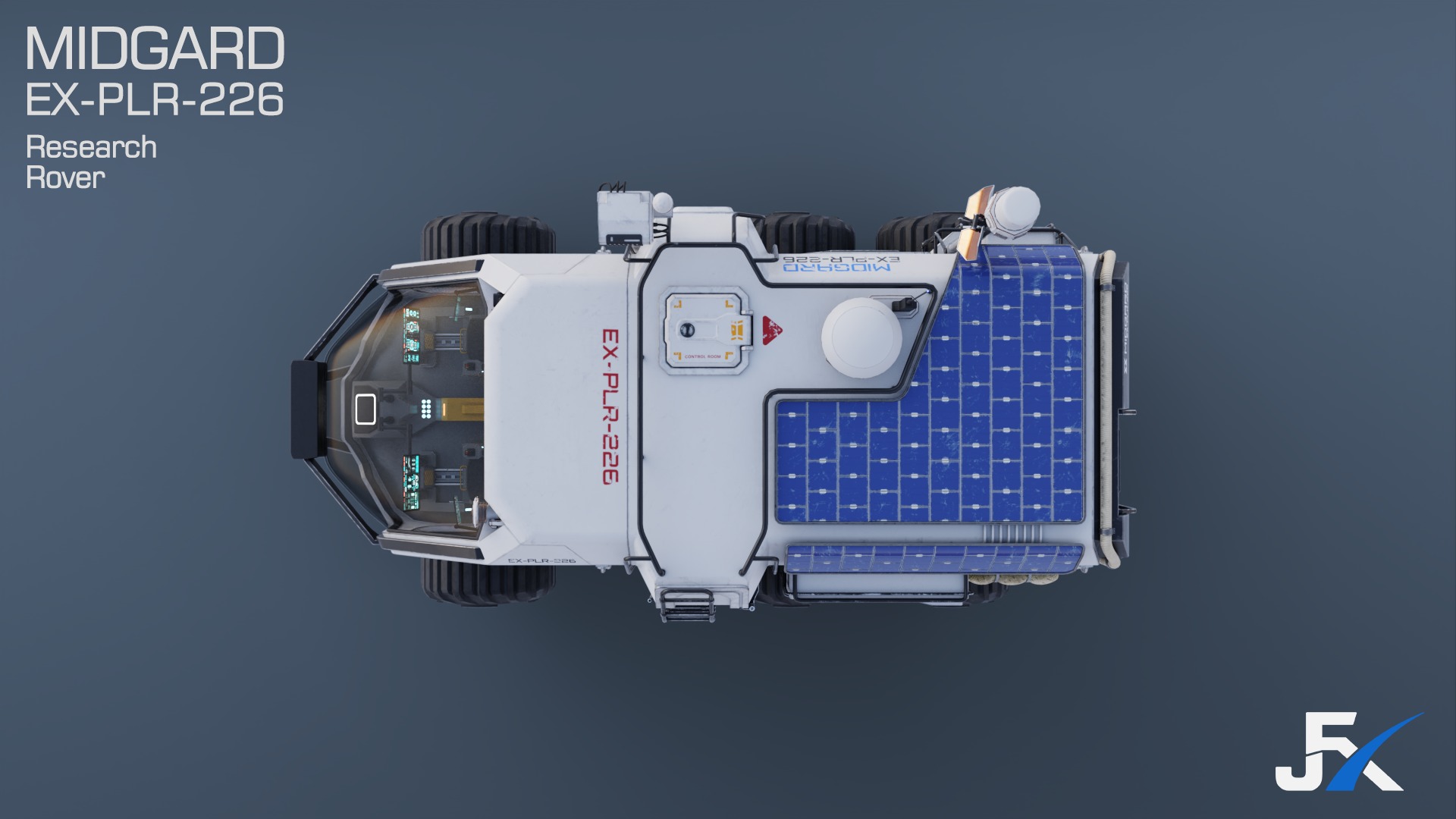 PBR-Unreal-Midgard Expedition Vehicle Rover Low-poly 3D model_23