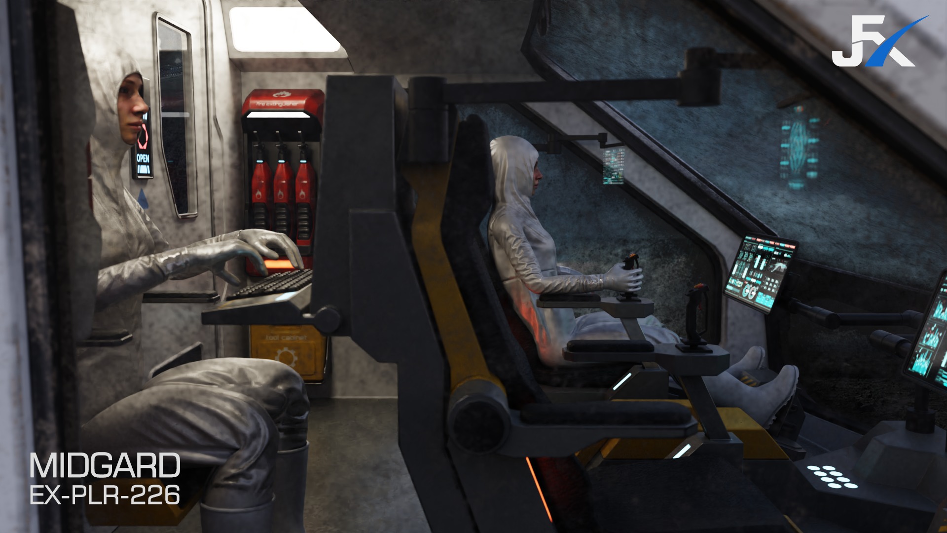 PBR-Unreal-Midgard Expedition Vehicle Rover Low-poly 3D model_12