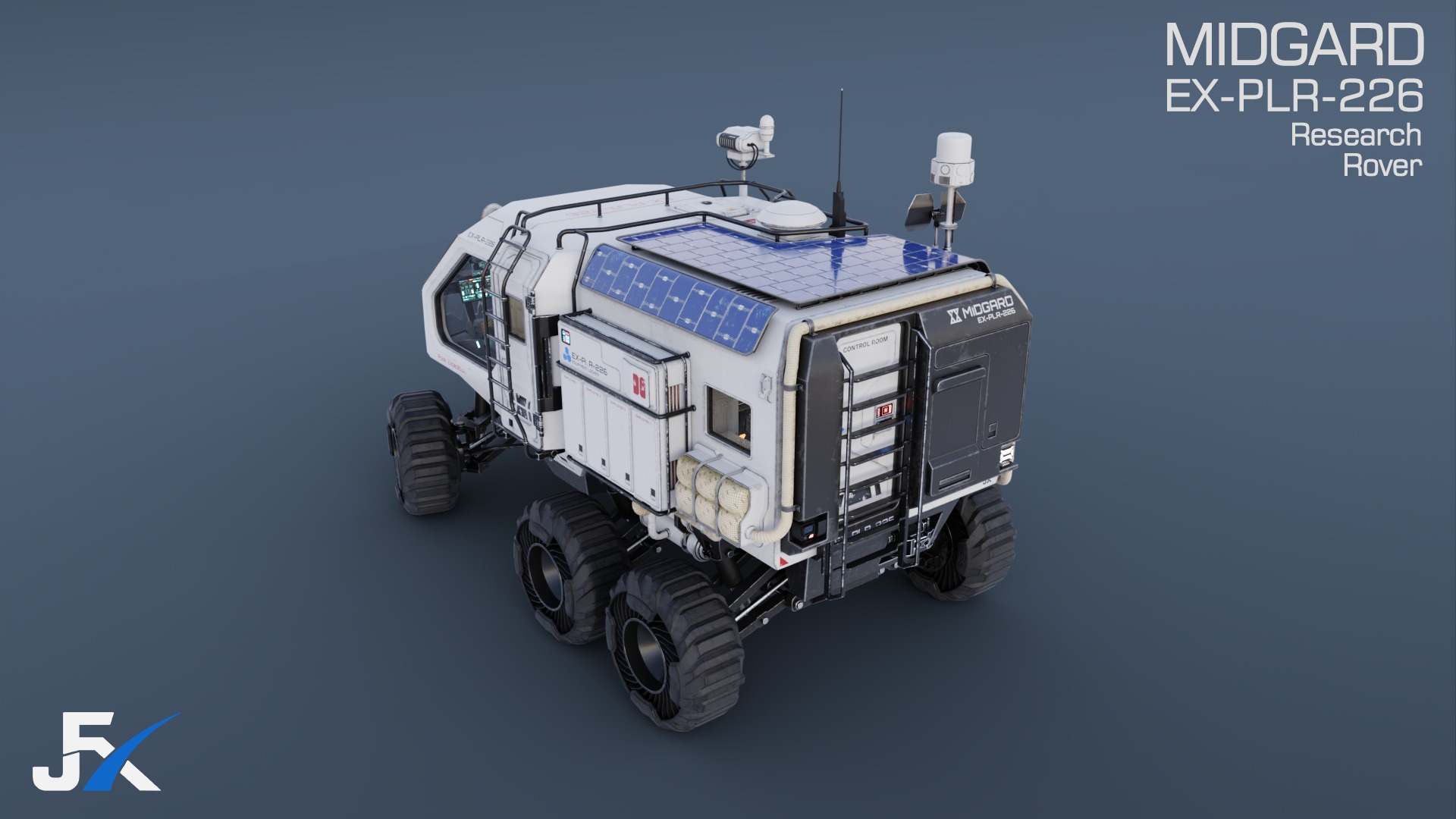 PBR-Unreal-Midgard Expedition Vehicle Rover Low-poly 3D model_18