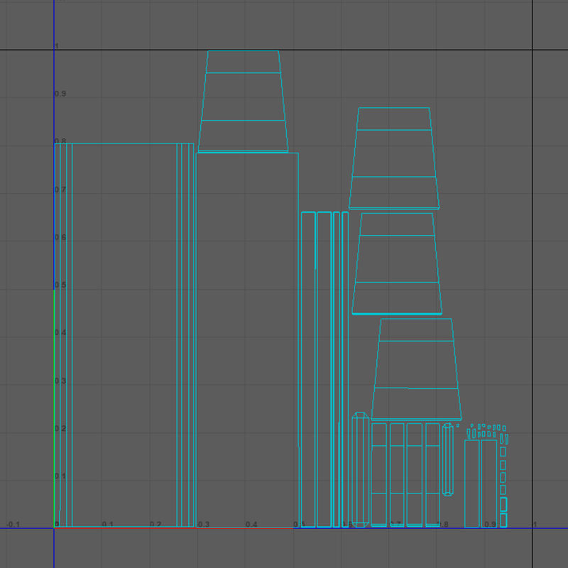 Medieval Bench V03 Low-poly 3D model_11