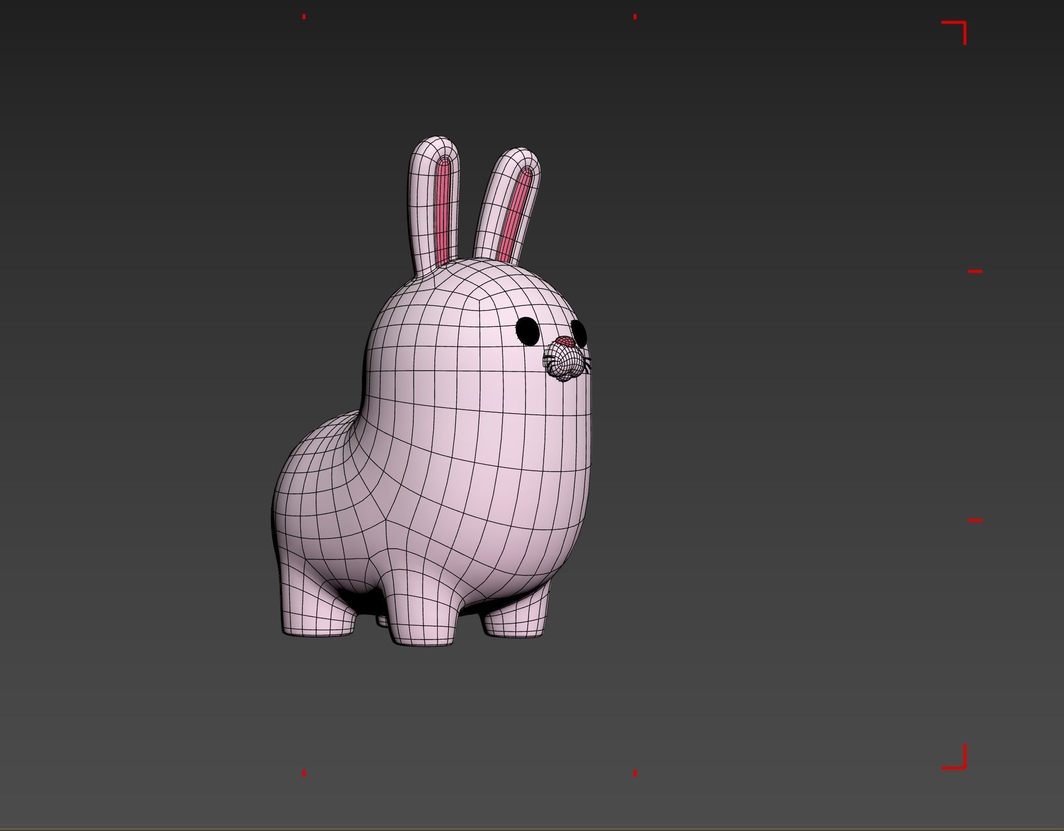 Bunny Character 3D model_25