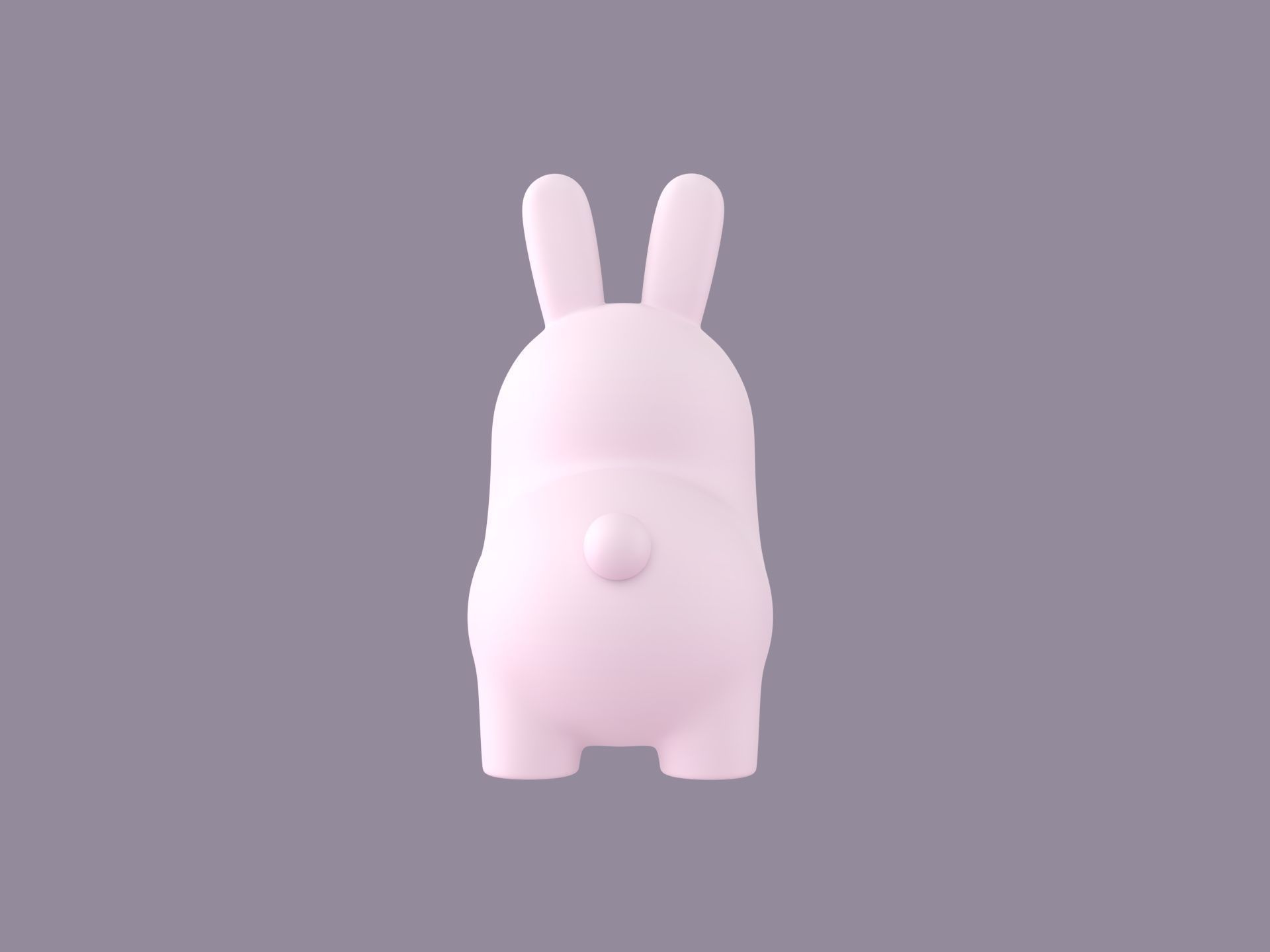 Bunny Character 3D model_5