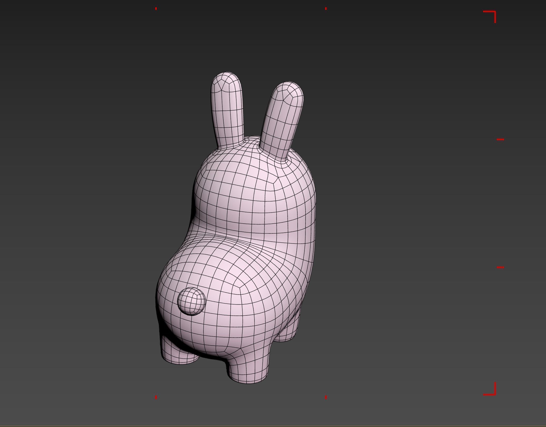 Bunny Character 3D model_28