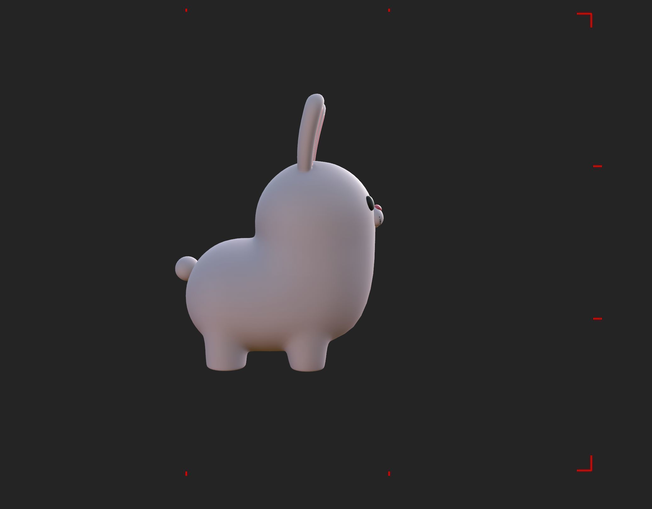 Bunny Character 3D model_14