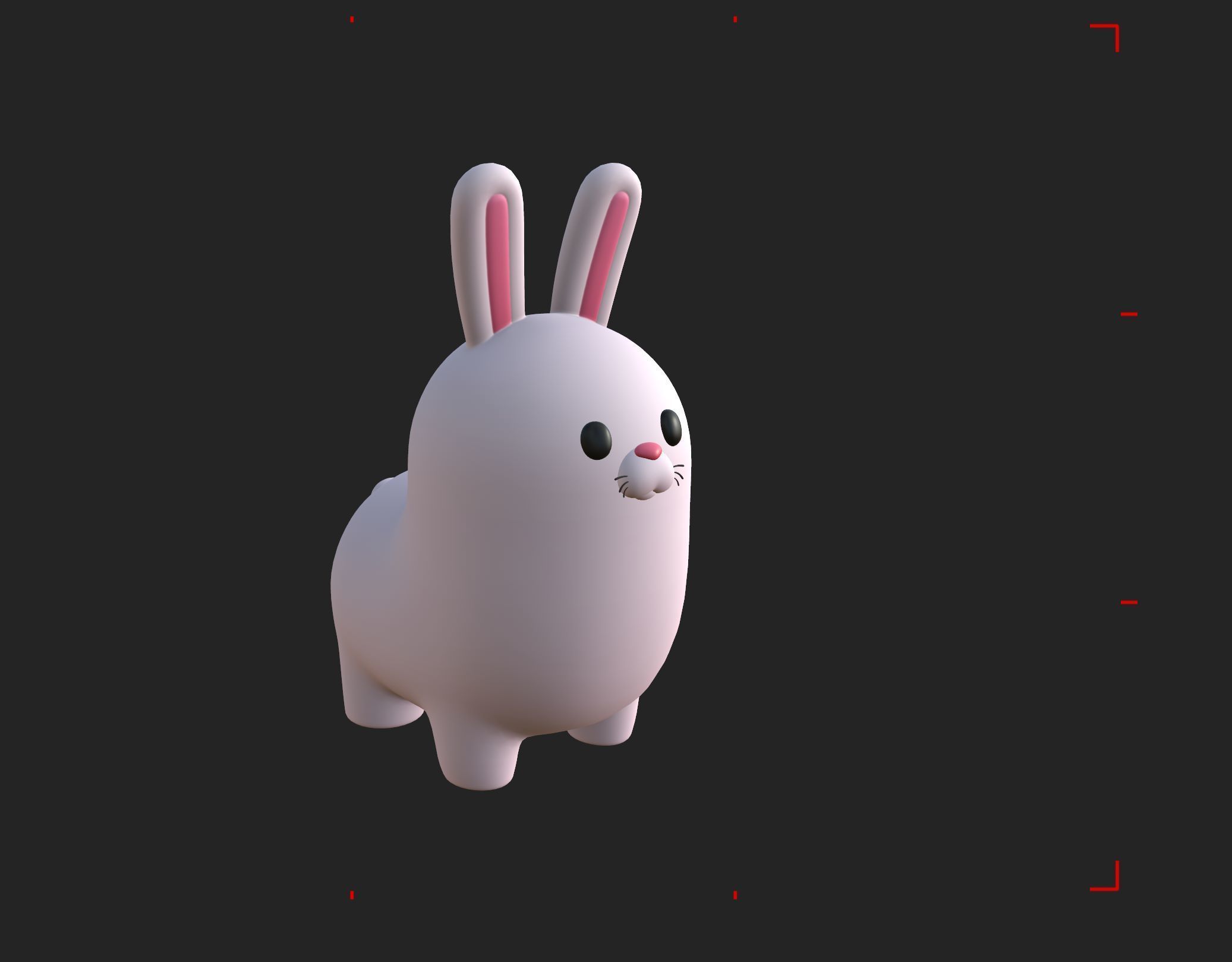 Bunny Character 3D model_12
