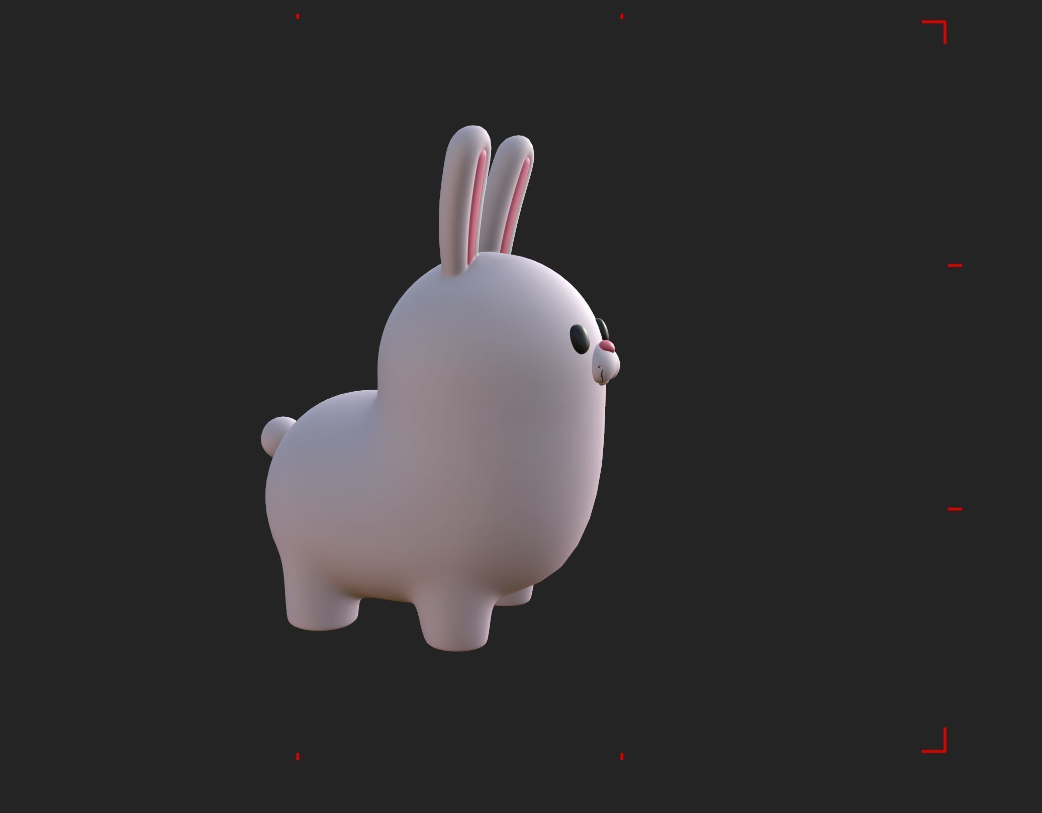 Bunny Character 3D model_13