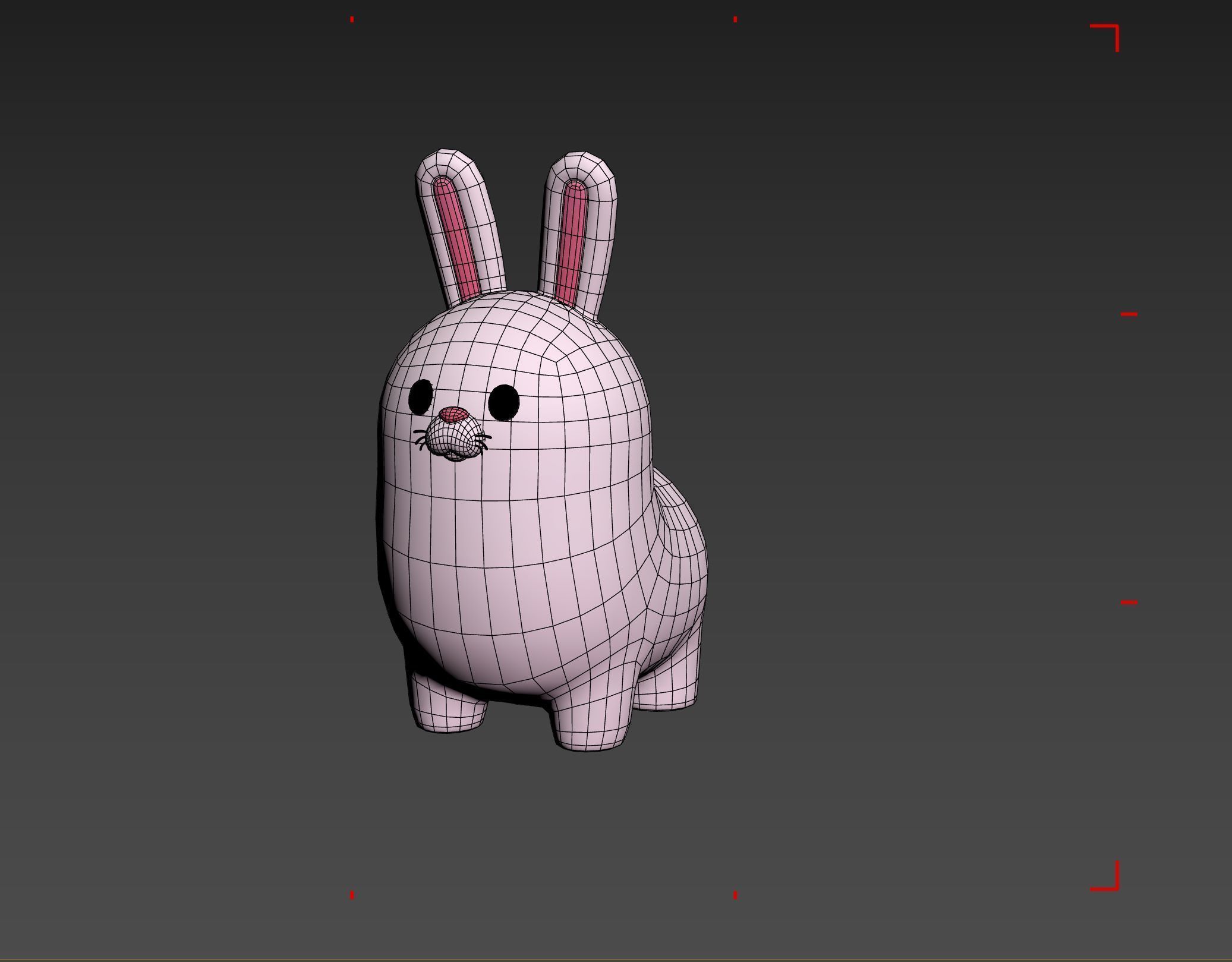 Bunny Character 3D model_22