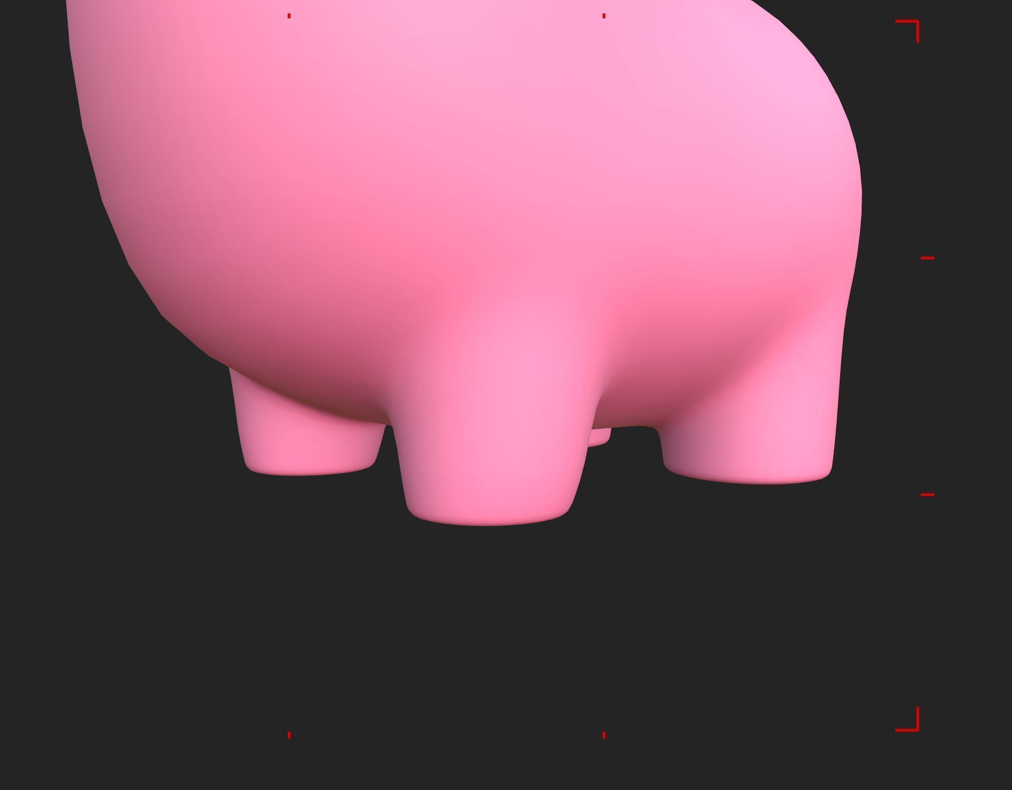 Pink Bunny Character 3D model_18