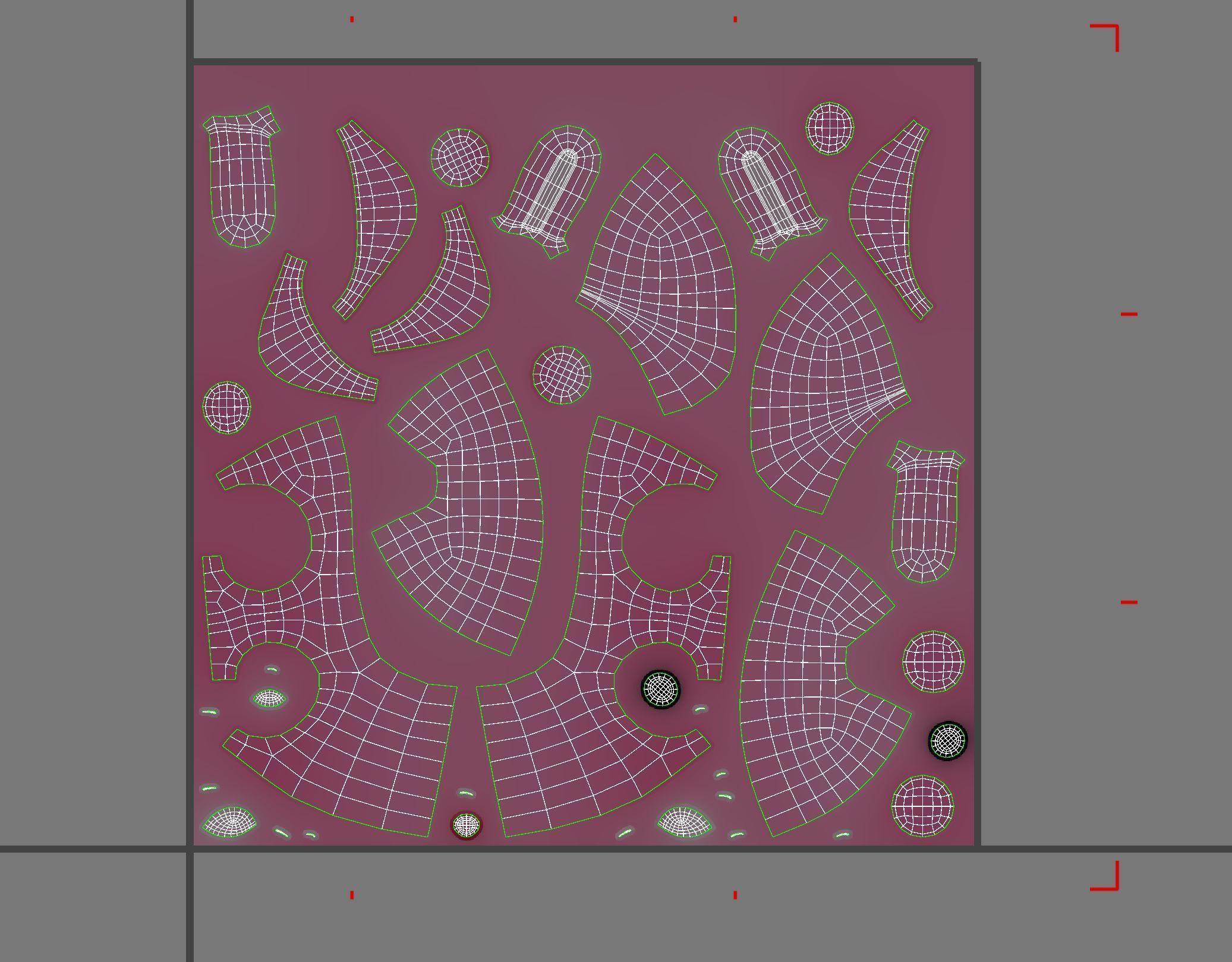 Pink Bunny Character 3D model_34