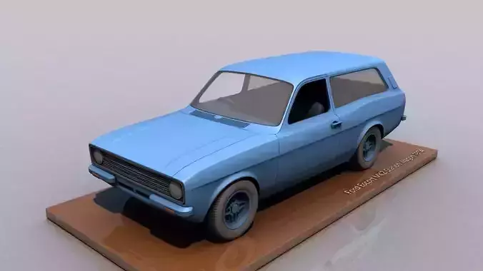 Escort Mark 2 1974 3D print model