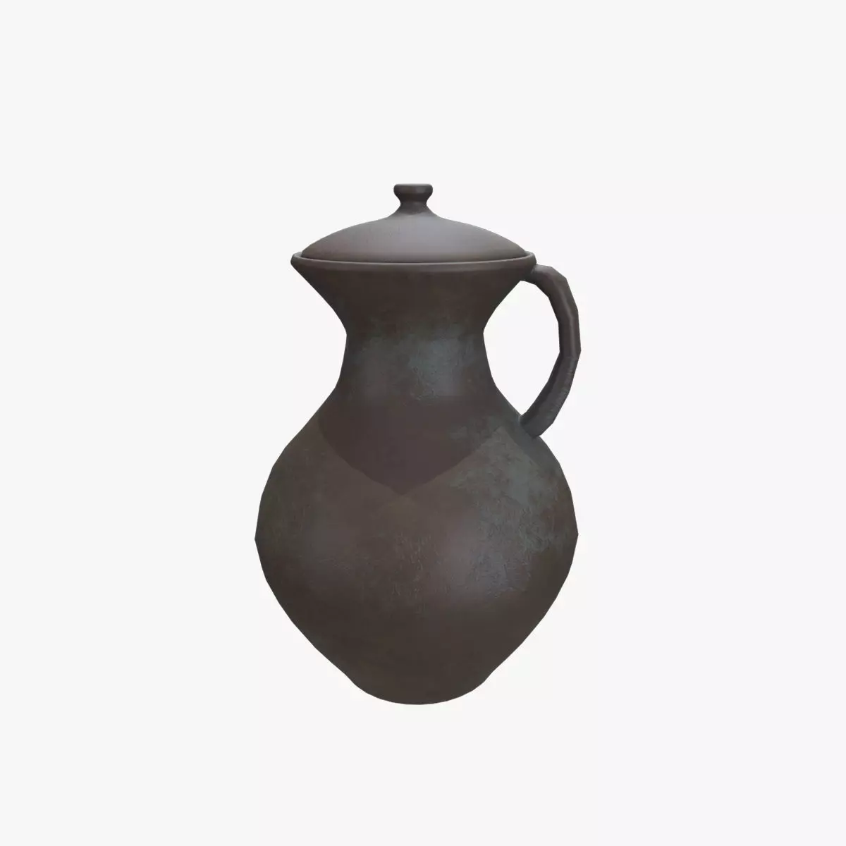 Medieval Jug V01 Low-poly 3D model_0