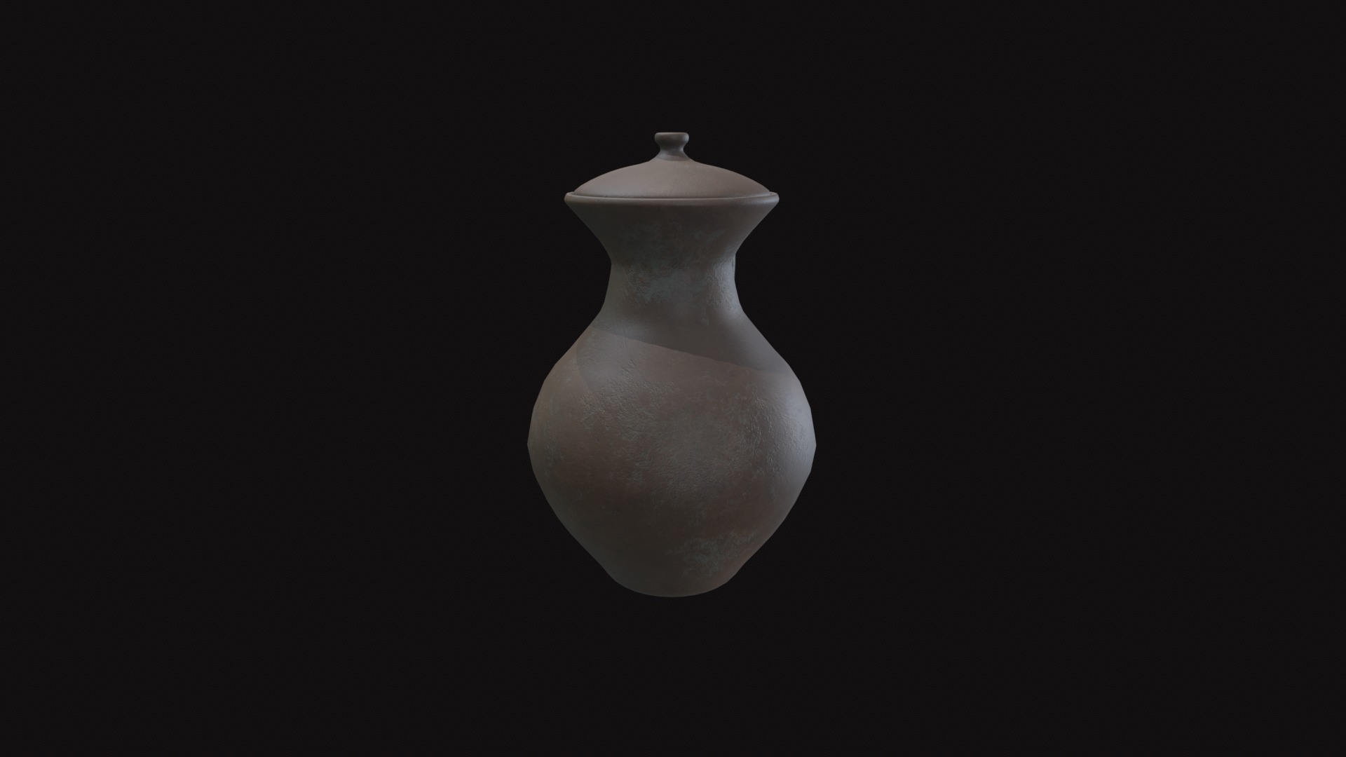 Medieval Jug V01 Low-poly 3D model_4