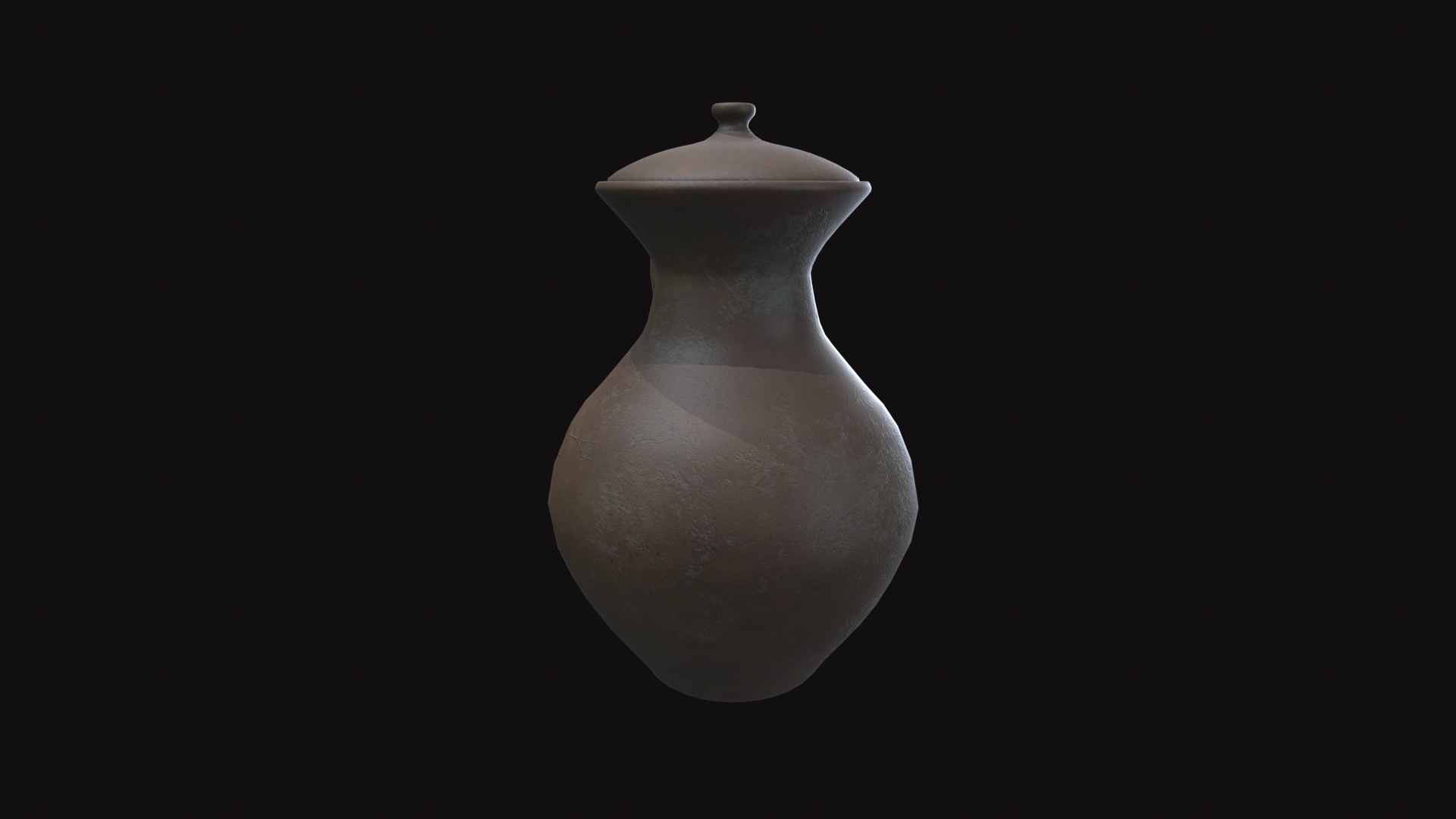 Medieval Jug V01 Low-poly 3D model_2