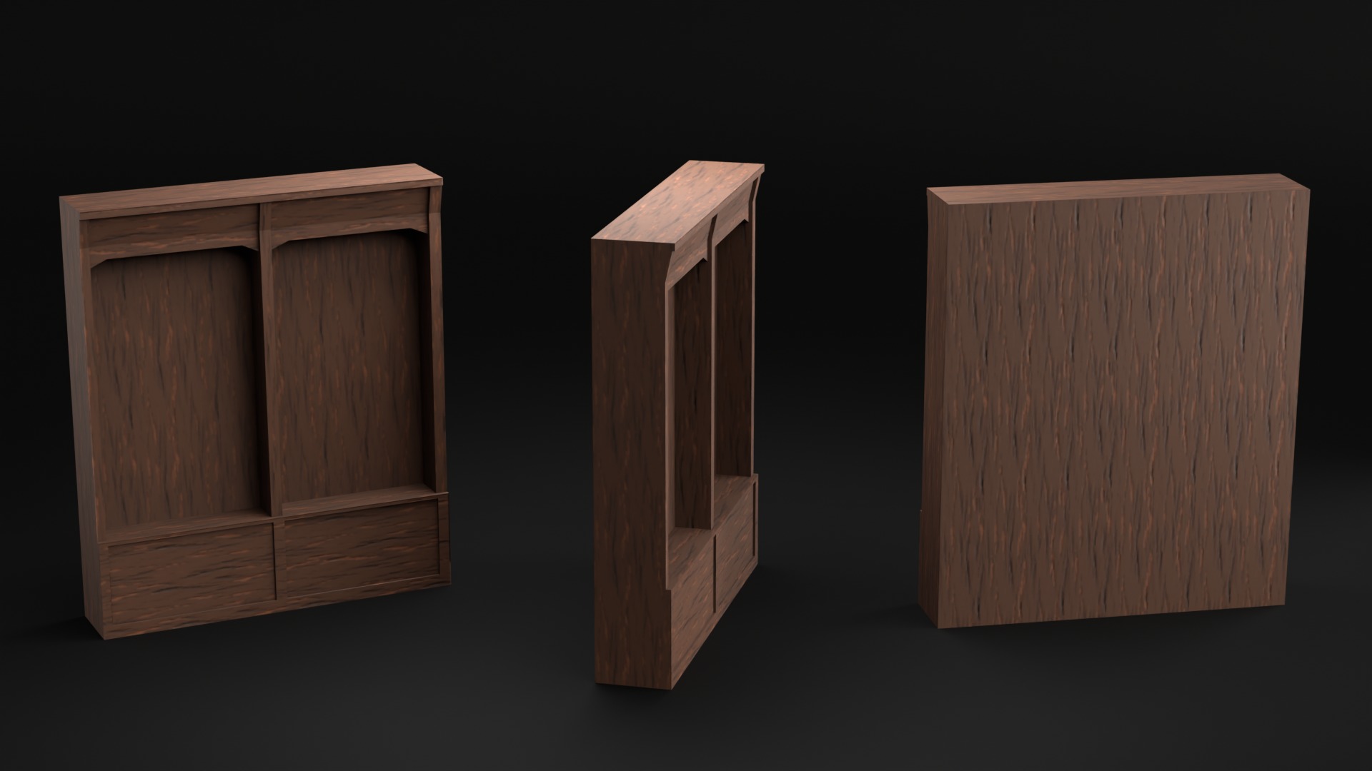 Magical and Wizard Classroom Furniture 3D model_7