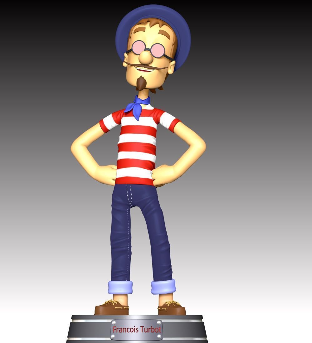 Francois Turbot - PAW Patrol 3D print model_1