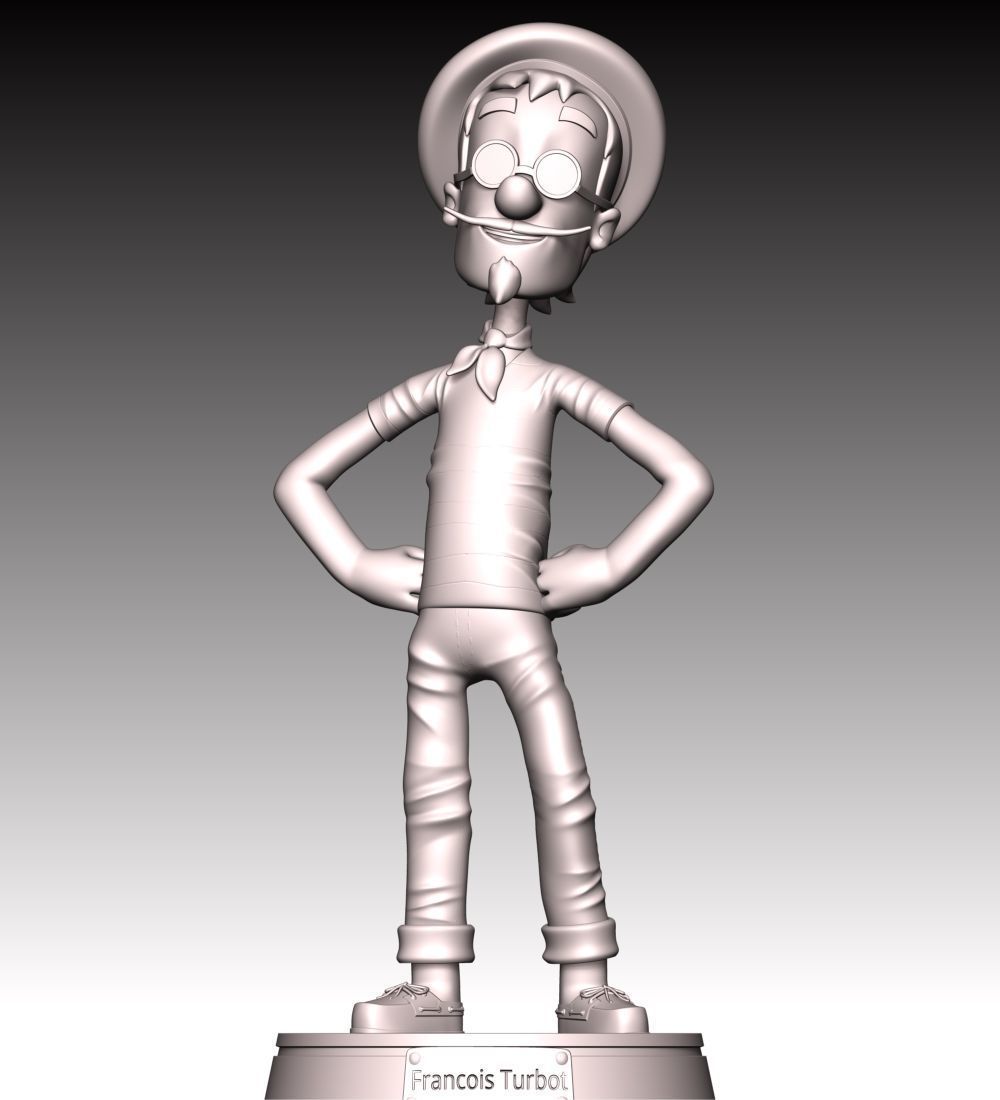 Francois Turbot - PAW Patrol 3D print model_3