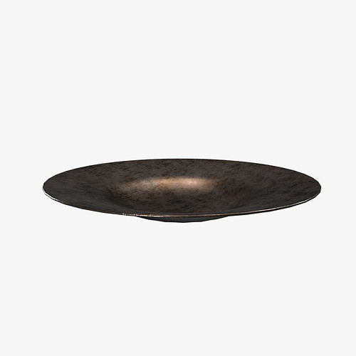 Medieval Plate V03 Low-poly 3D model
