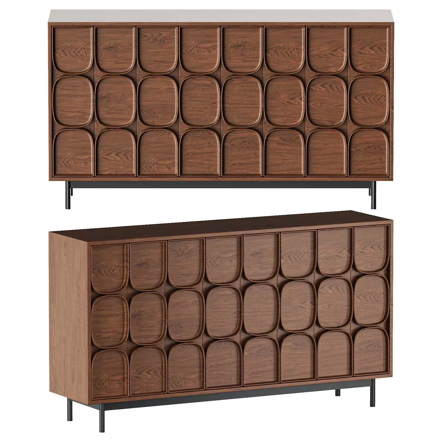 Cocoa Sideboard 01 3D model